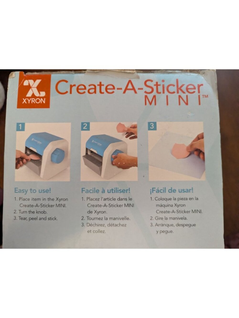 Xyron Create-A-Sticker Mini Sticker Maker Machine - Picture 2 of 11